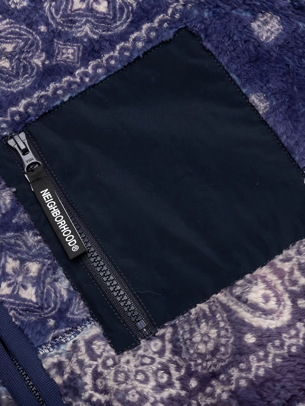 bandana fleece jacket - 3