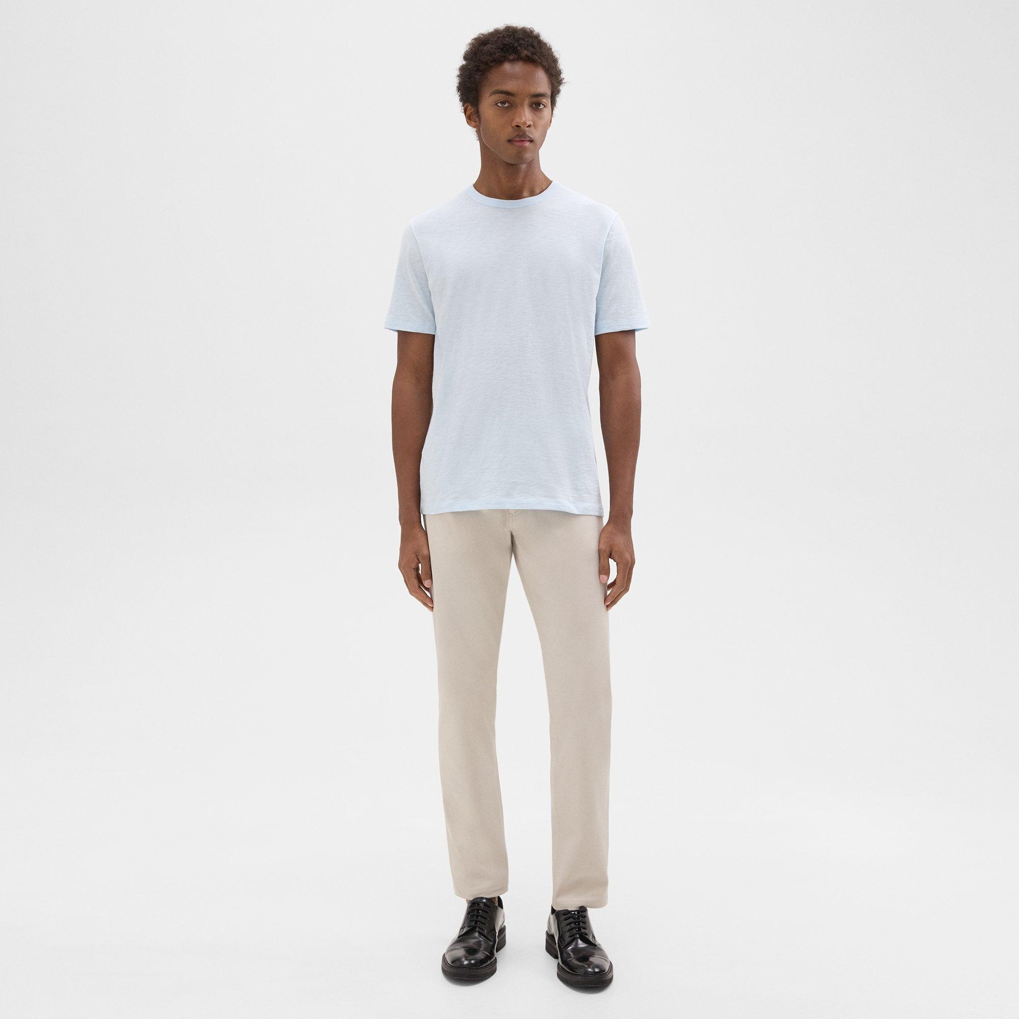 Essential Tee in Cosmos Slub Cotton - 6
