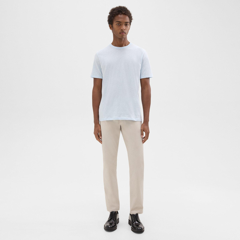 Theory Essential Tee in Cosmos Slub Cotton outlook