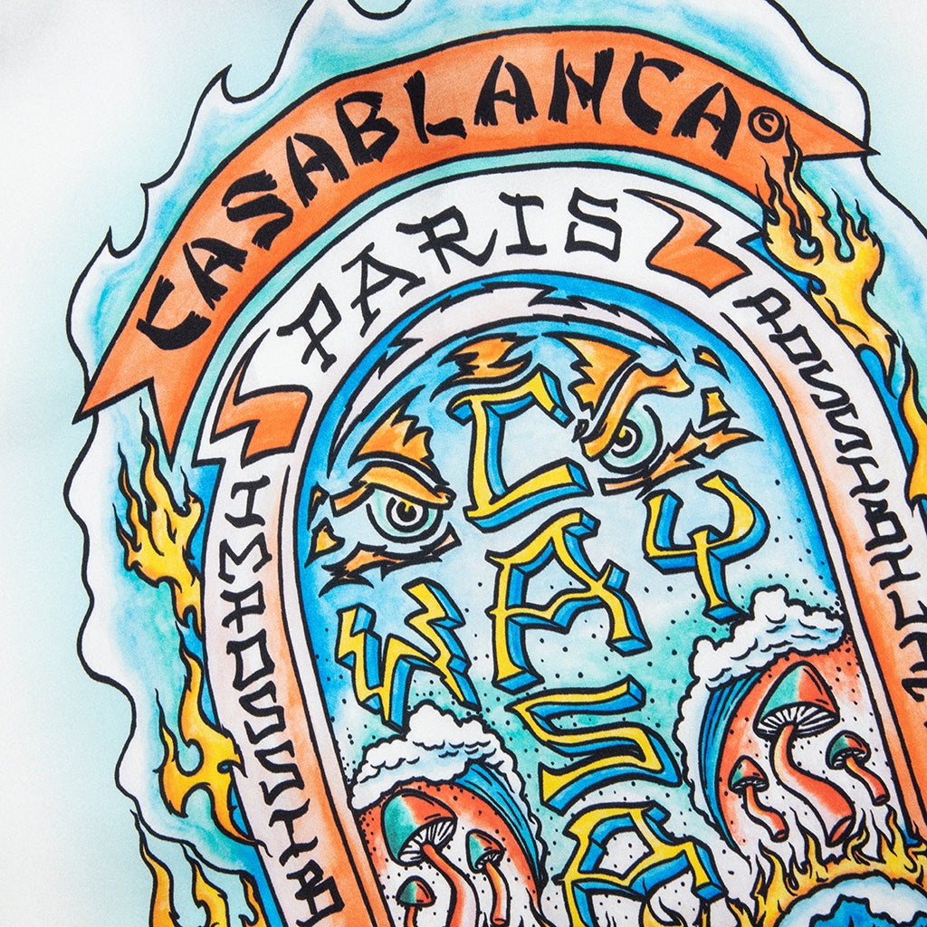 SHORT SLEEVE CUBAN COLLAR SHIRT - CASA SKATE WAY - 5