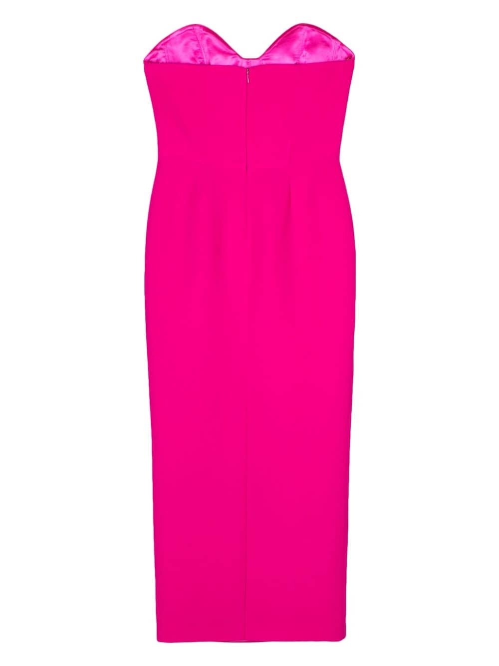 Paloma crepe midi dress - 2