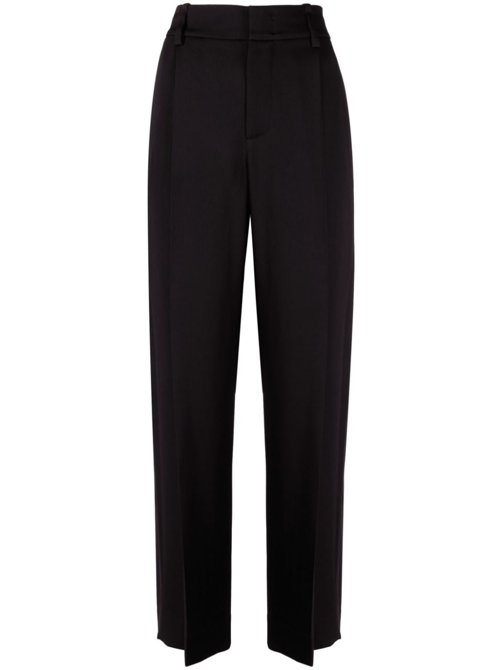 high-waist wide-leg trousers - 1