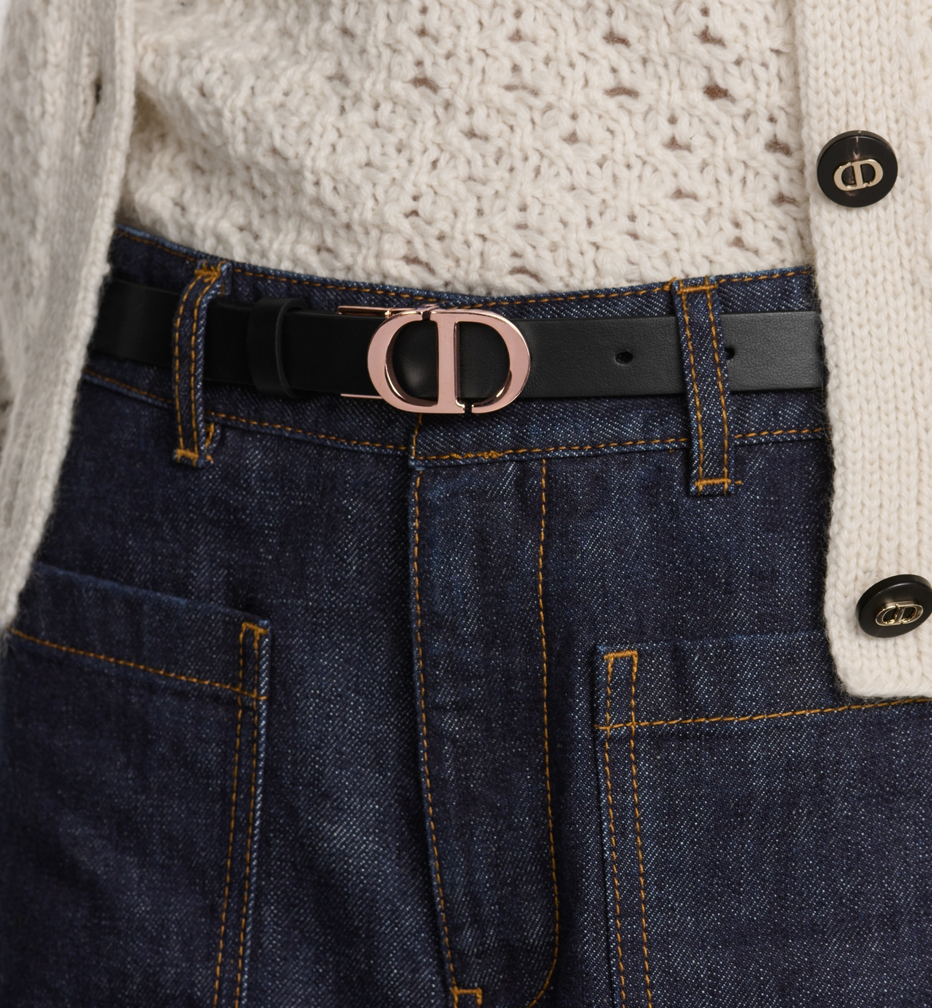 Dior 30 Montaigne Reversible Belt | REVERSIBLE