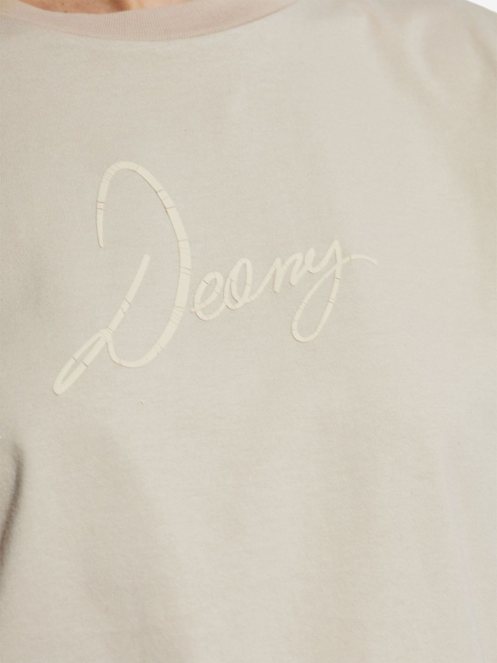text-print T-shirt - 5