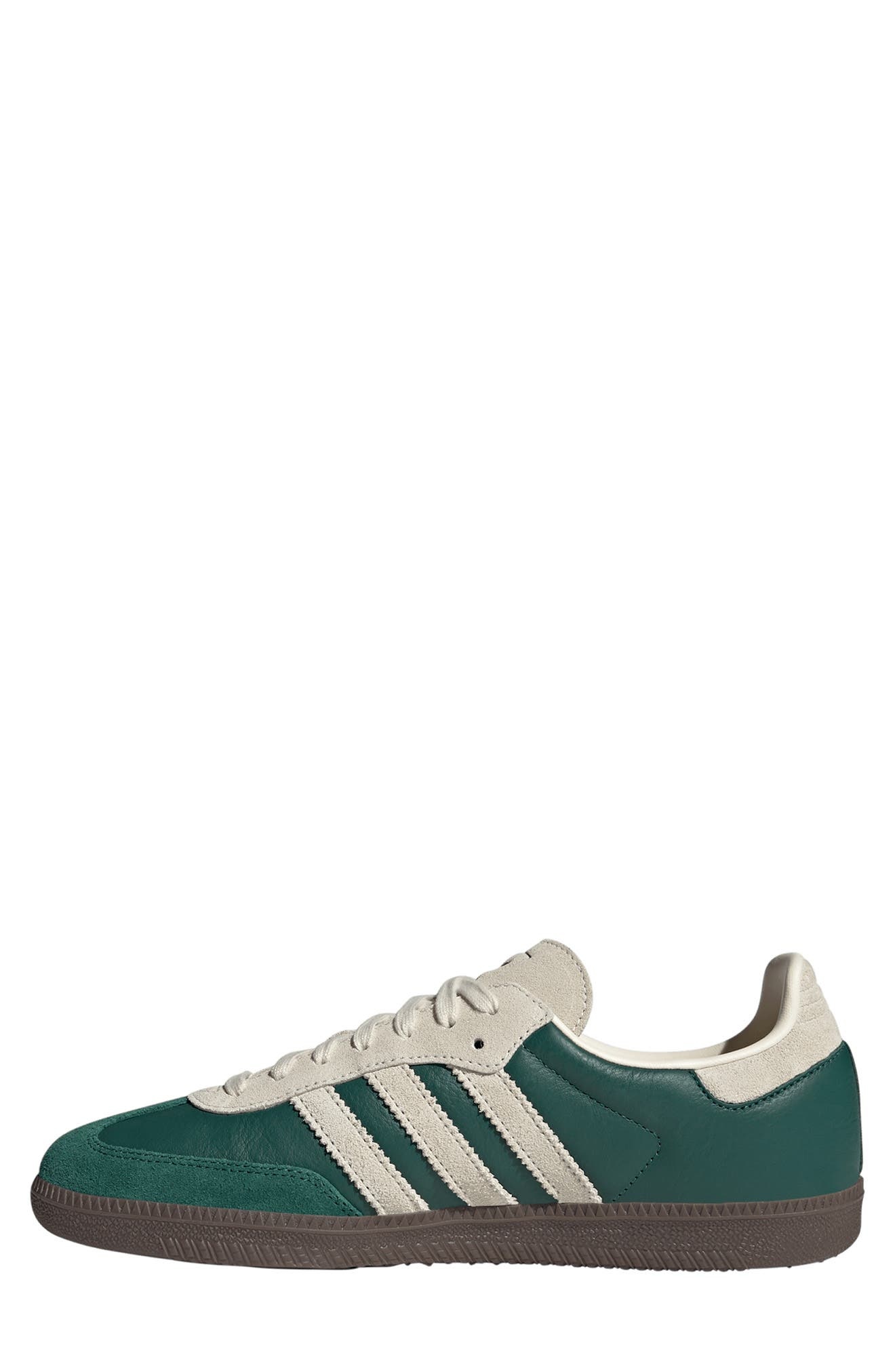 adidas Samba OG Sneaker in Collegiate Green/cream White at Nordstrom - 6