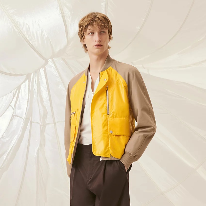 Reversible rib trim jacket - 1