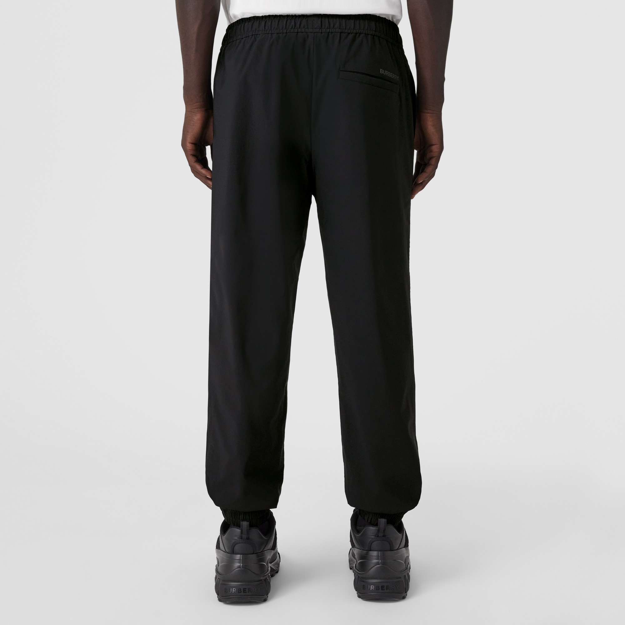 Logo Print Stretch Nylon Trousers - 3