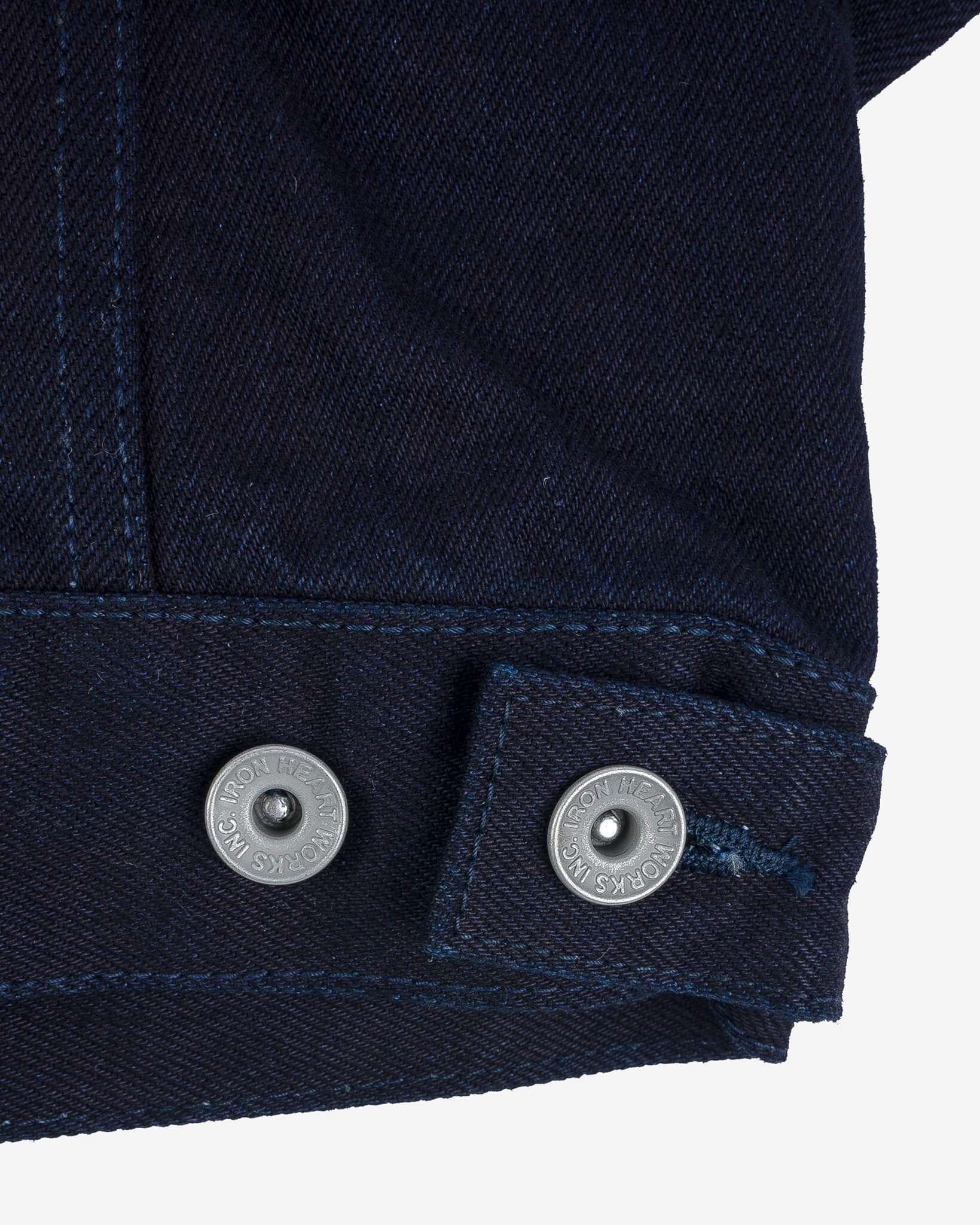 IH-526J-142ib 14oz Selvedge Denim Modified Type III Jacket -  Indigo/Black - 6