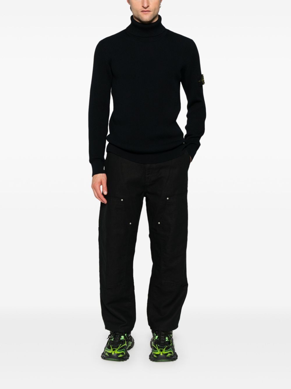 Walter Double-Knee tapered-leg trousers - 2
