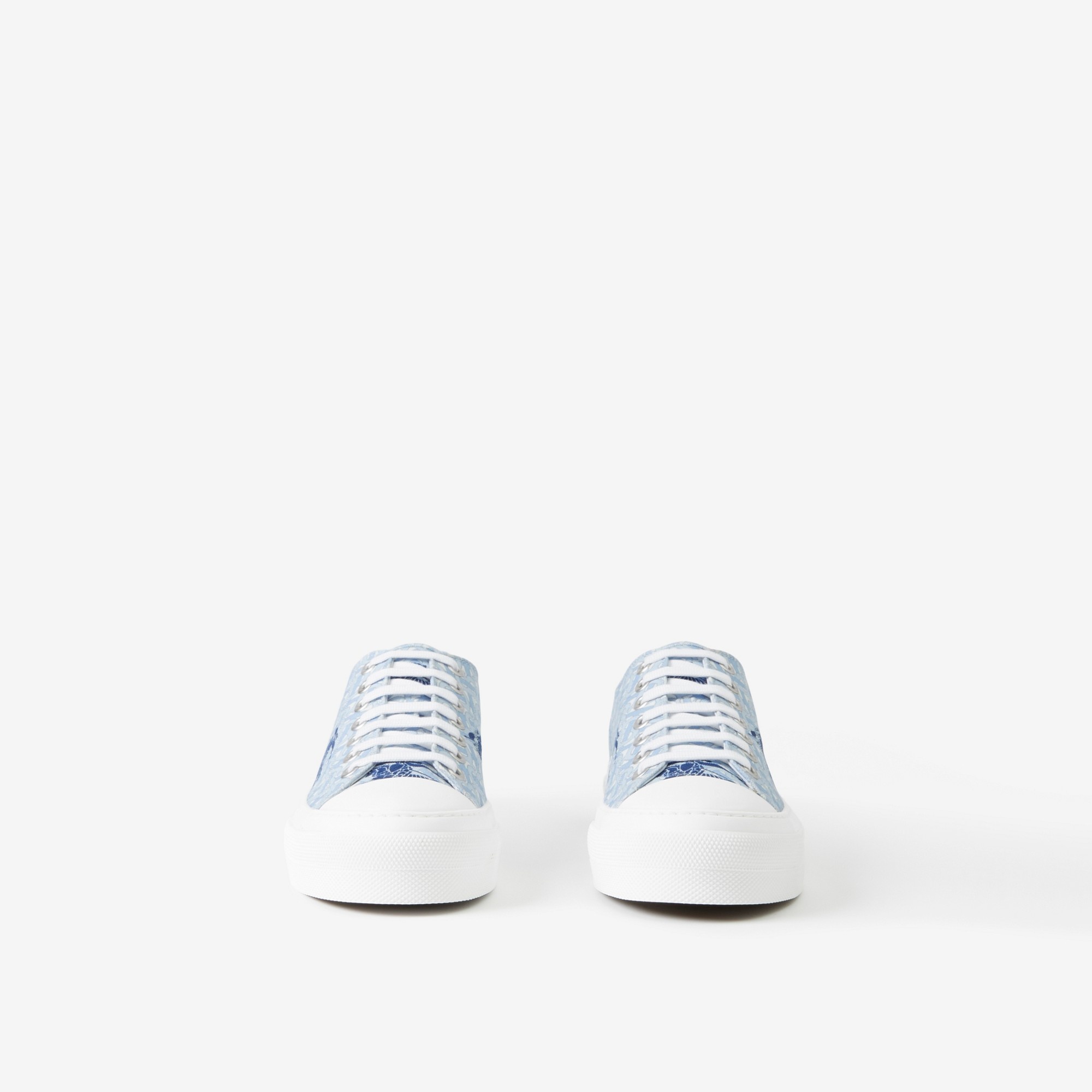 EKD Monogram Cotton Sneakers - 2