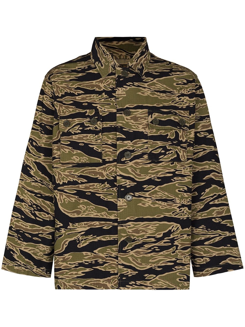 x Tim Lehi Tigercamo shirt jacket - 1