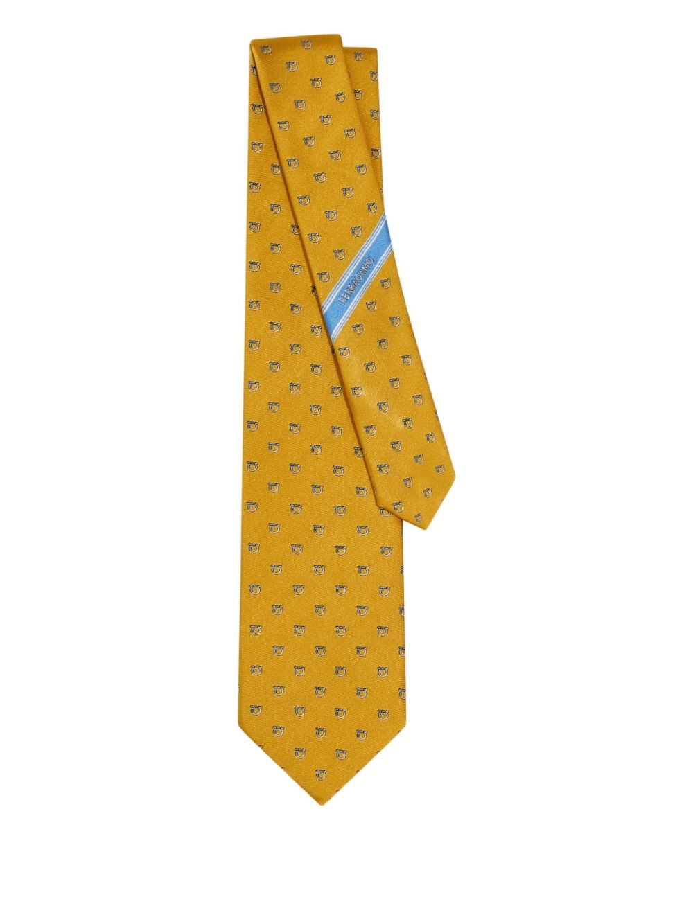 Gancini silk tie - 2