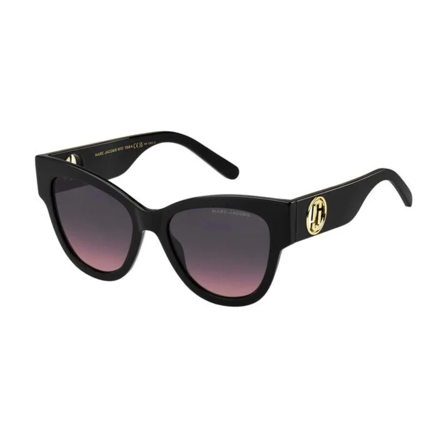 Marc Jacobs Grey Fuchsia Cat Eye Ladies Sunglasses MARC 697/S 0807/FF 53 - 1
