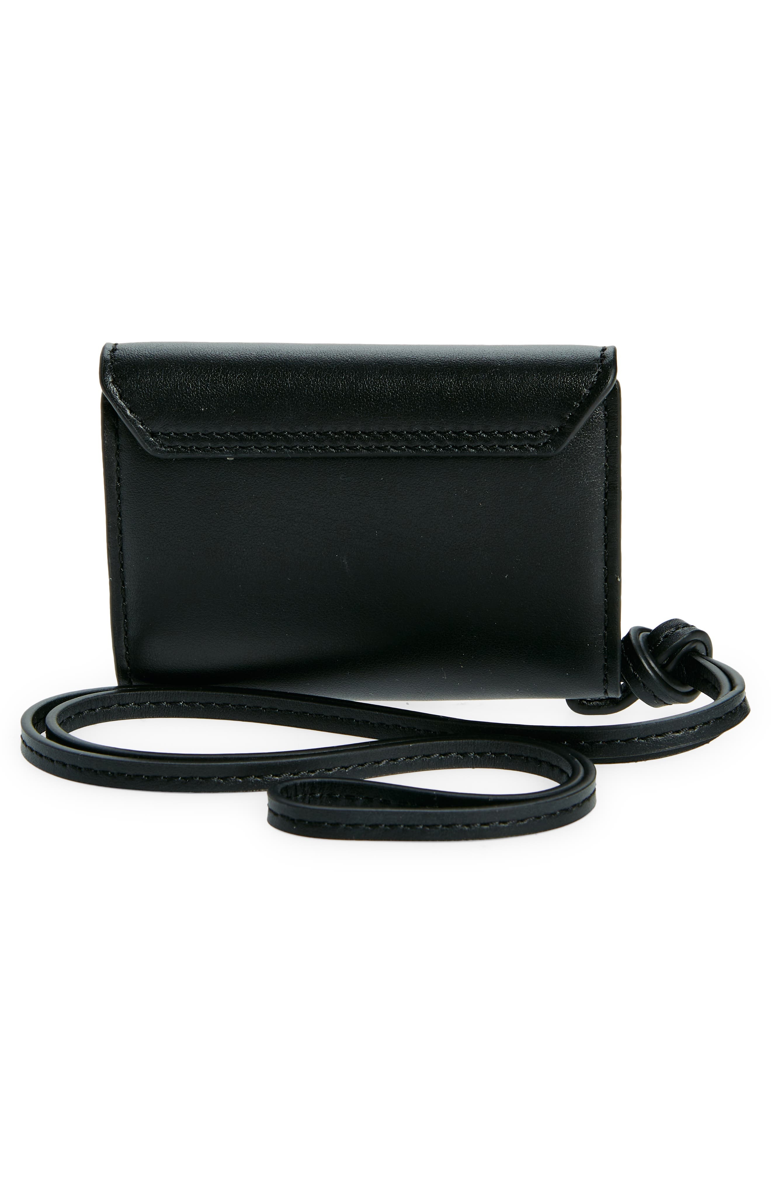 Jacquemus Le Porte Leather Envelope Wallet in Black at Nordstrom - 3