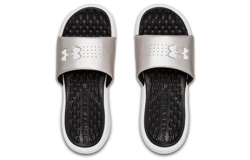 Under Armour (WMNS) Under Armour Playmaker Fixed Strap Sandals Silver/Gray 3000063-002 outlook