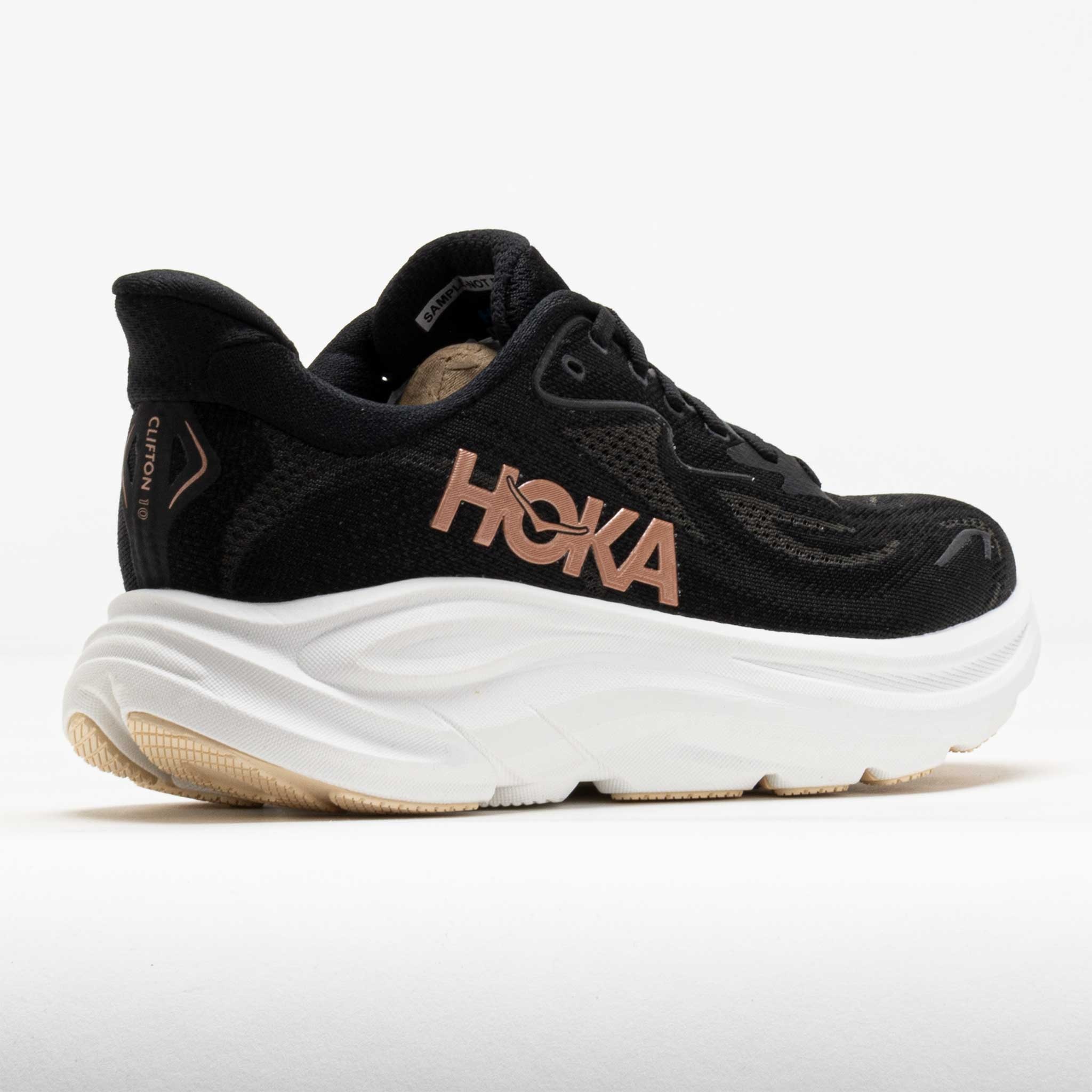 HOKA Clifton 10 Women's Black/Rose Gold - 6