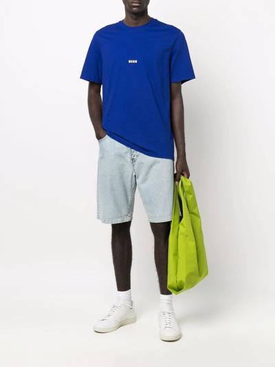 MSGM logo-print short-sleeve T-shirt outlook