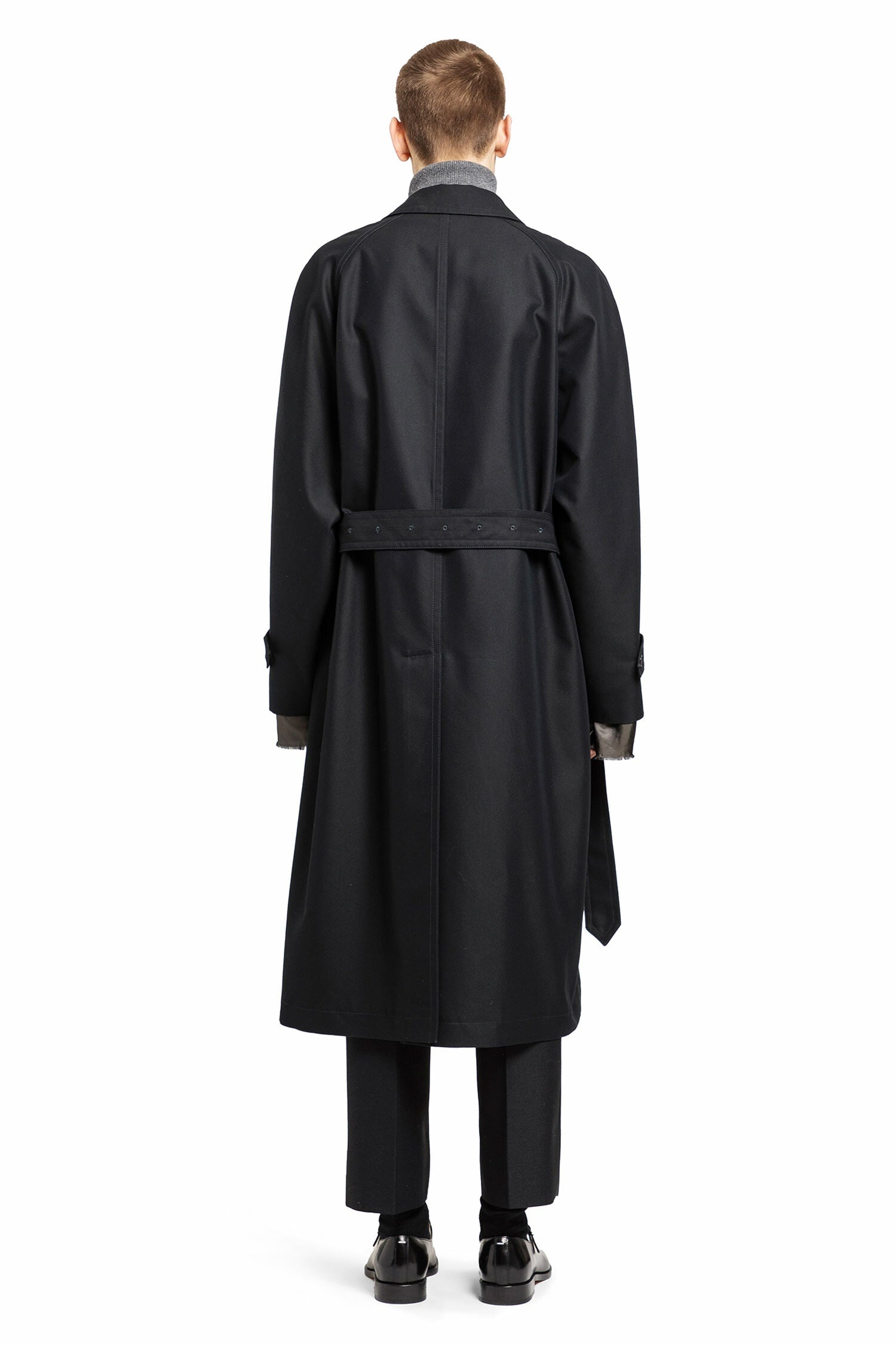 Cotton-Nylon-Trench-Coat - 3