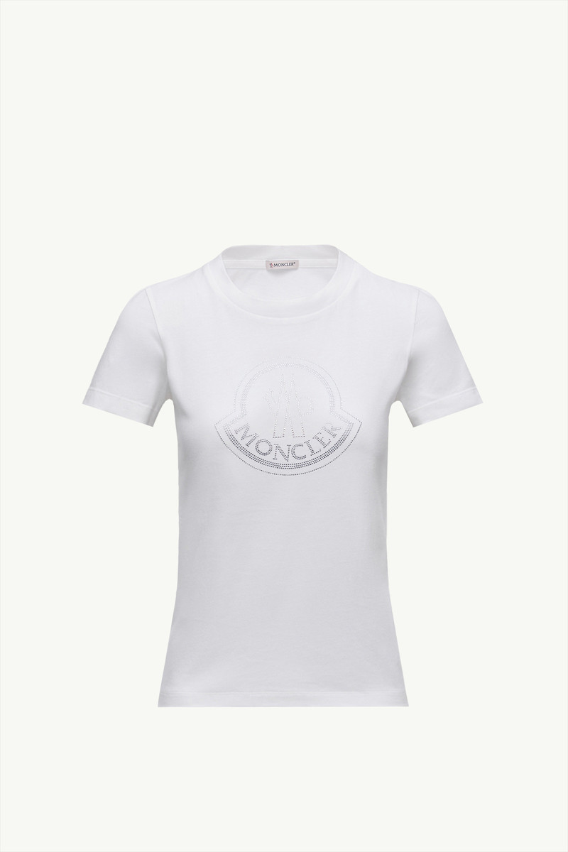 Crystal Logo Cotton T-Shirt 1