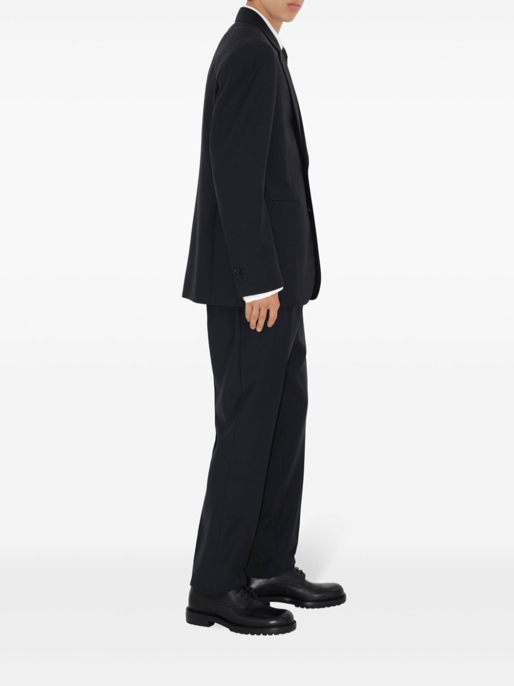 wool tailored trousers - 3