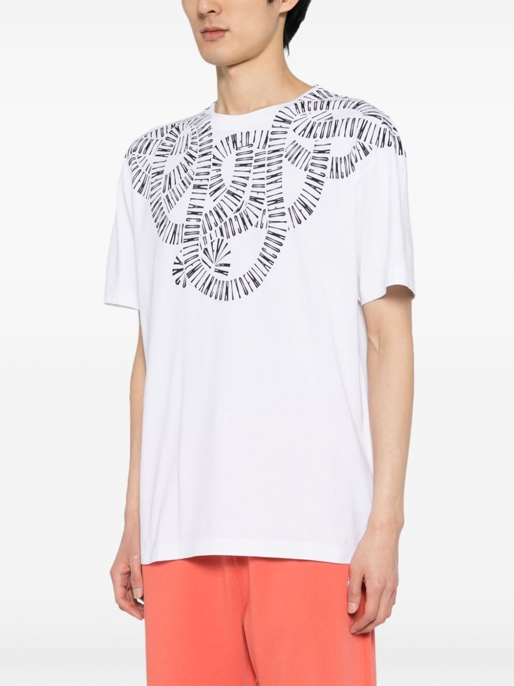Snake Wings-print cotton T-shirt - 3