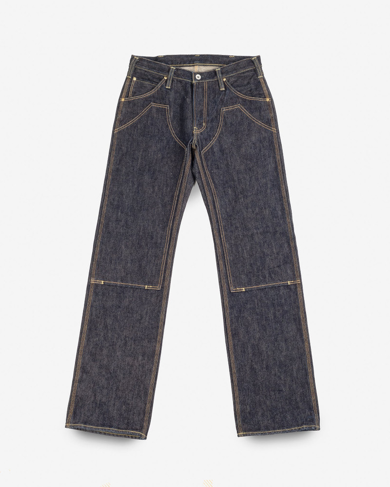 21OZ SELVEDGE DENIM DOUBLE KNEE ENGINEER PANTS - INDIGO 1