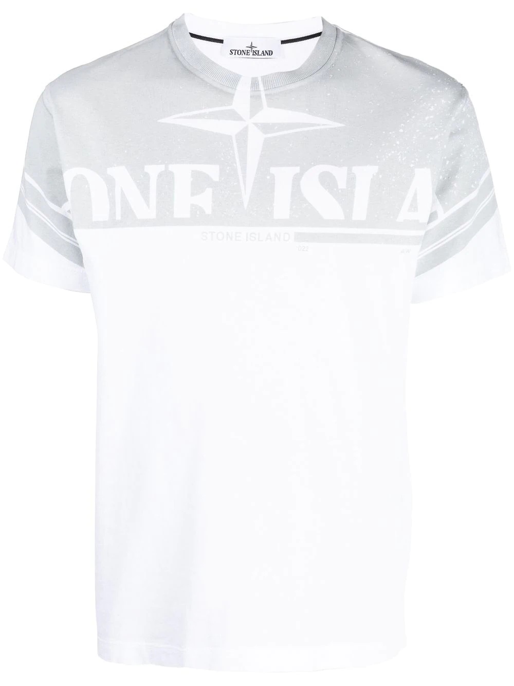 logo-print short-sleeve T-shirt - 1