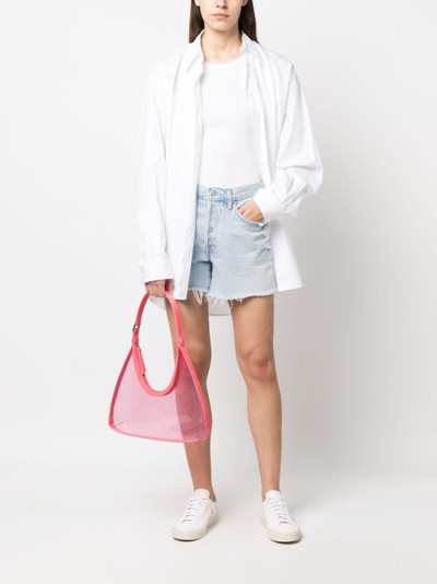 BY FAR transparent shoulder bag outlook