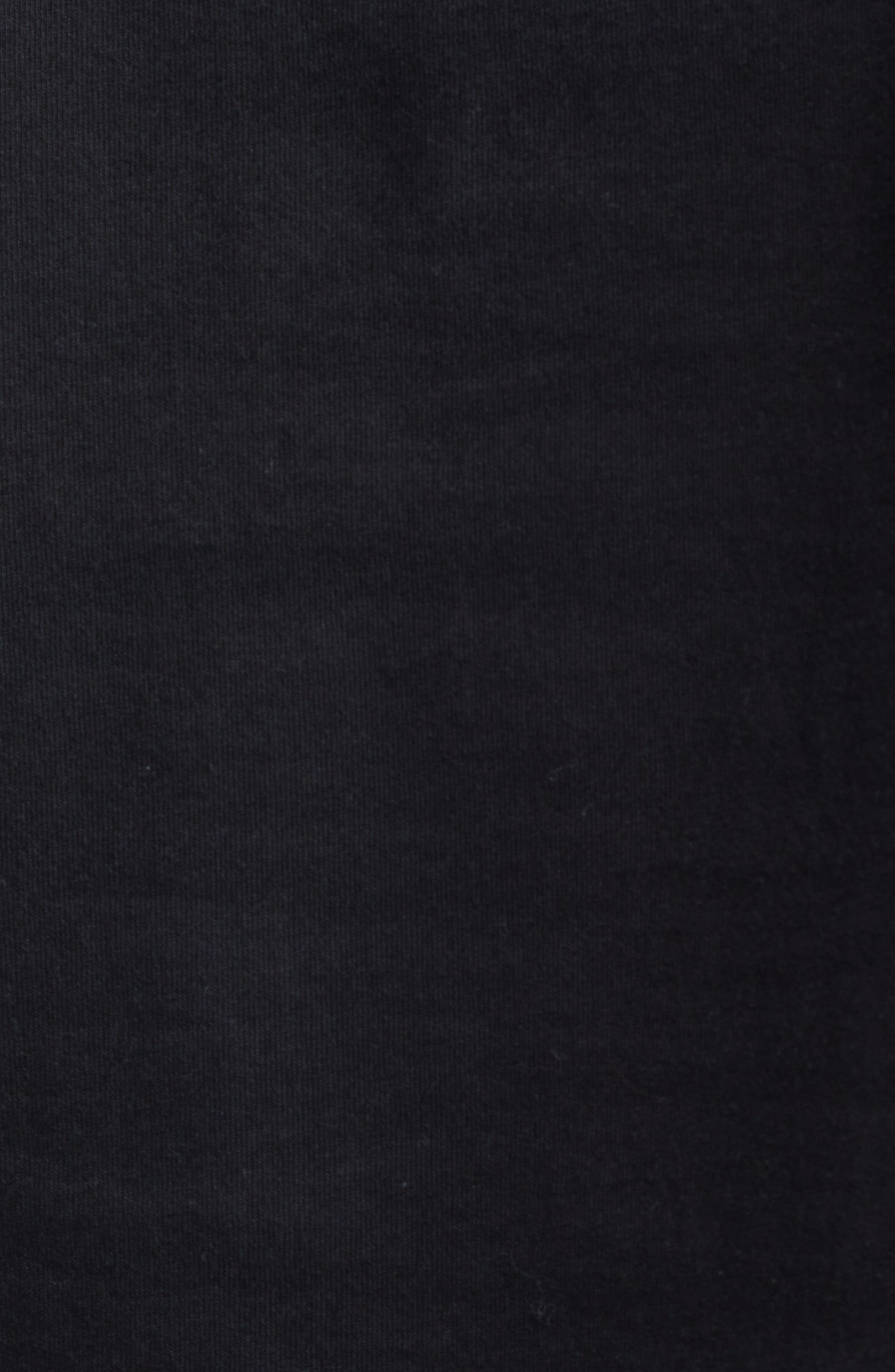 JW Anderson Panelled Anchor Embroidered Crop T-Shirt in Black at Nordstrom - 6