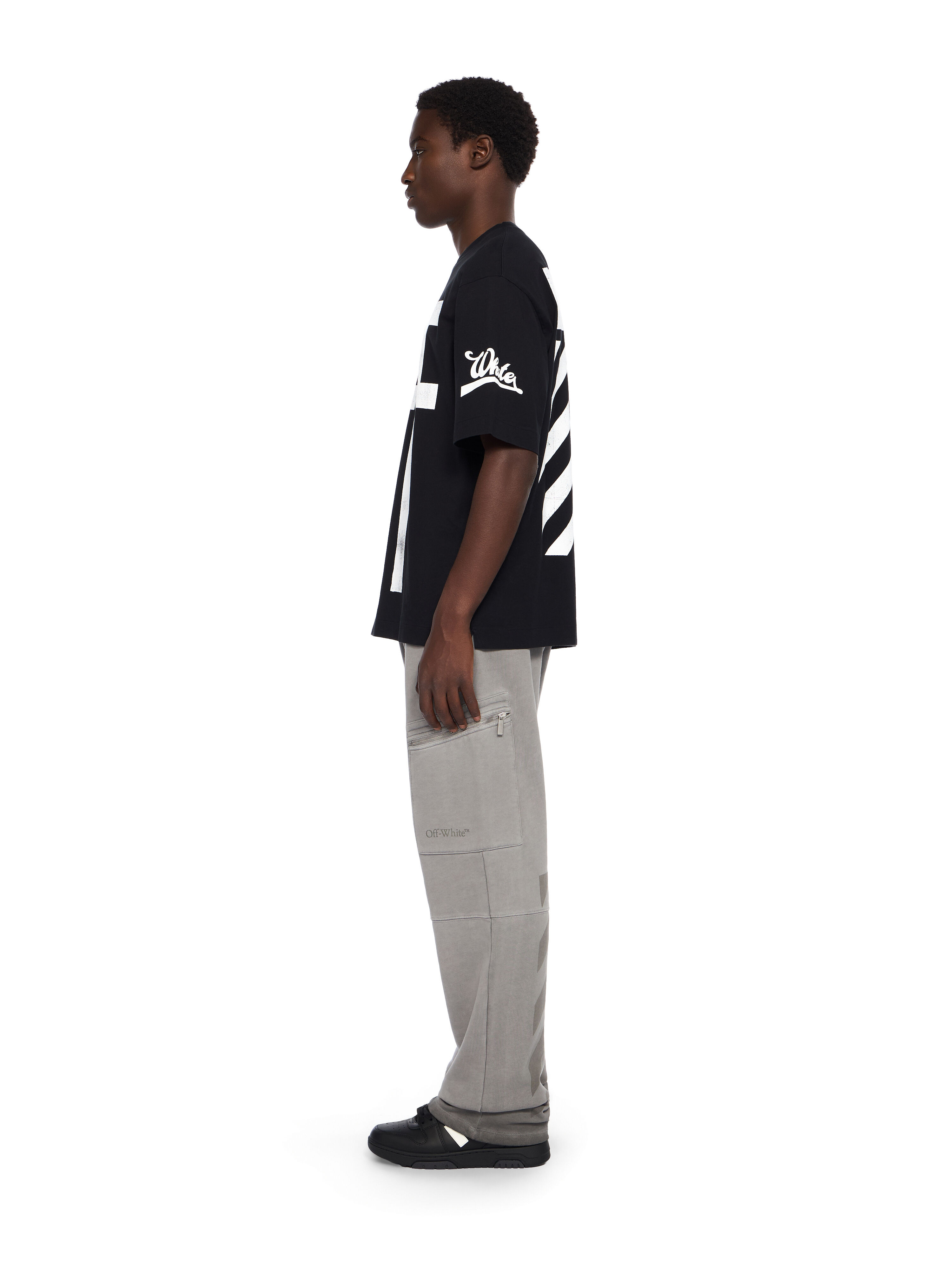 Big Off Diagonal Skate Logo T-Shirt - 3