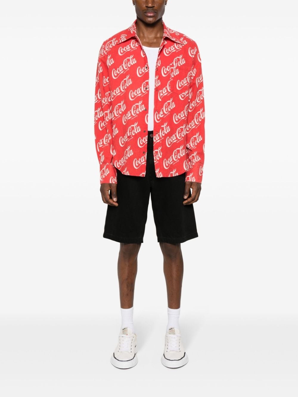 x Coca-Cola print shirt - 2