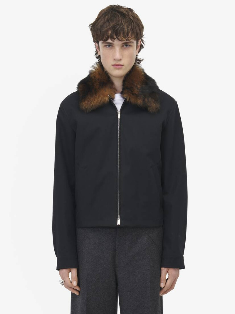 Shearling Detail Blouson 1