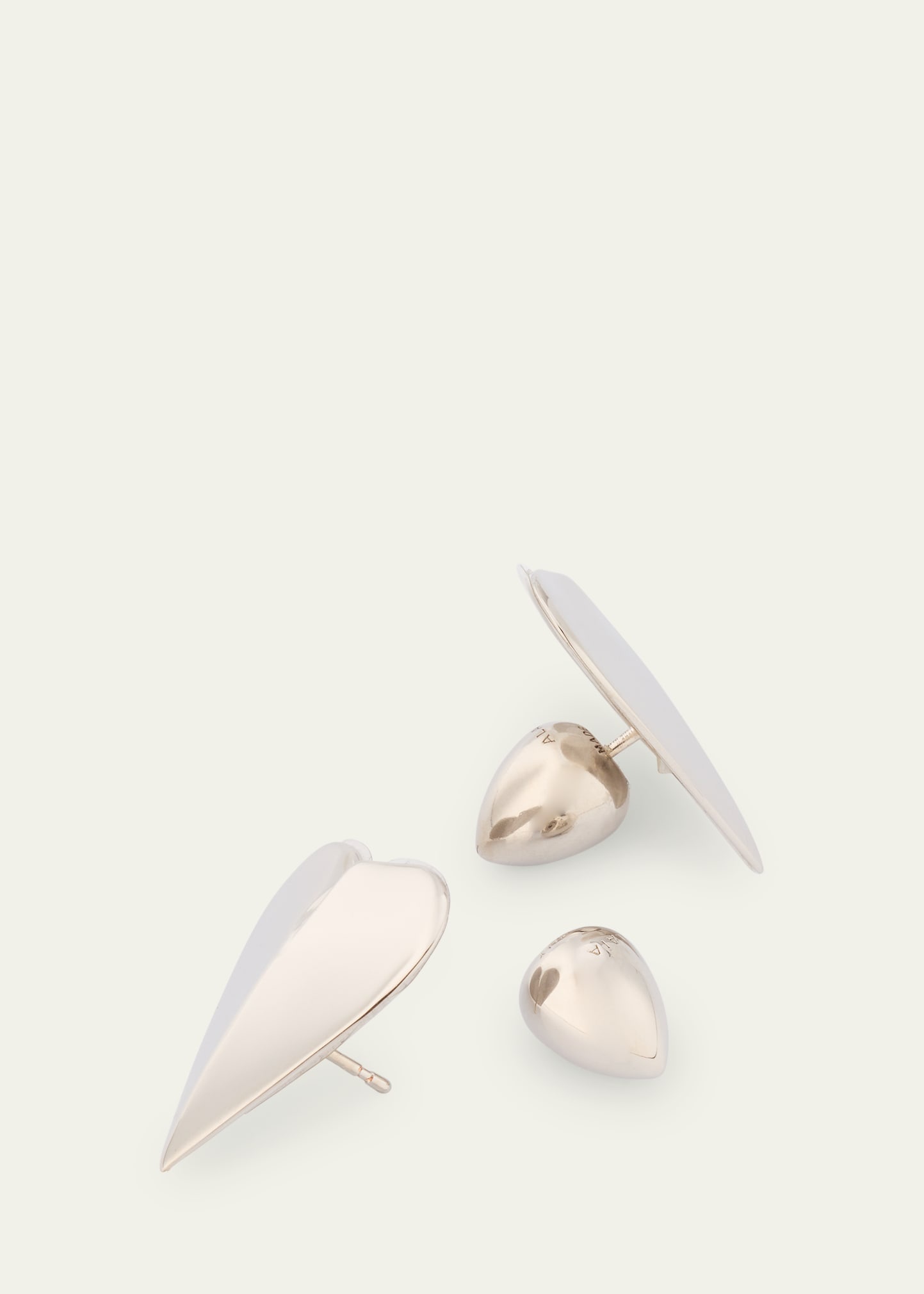 Peaked Heart Earrings - 4