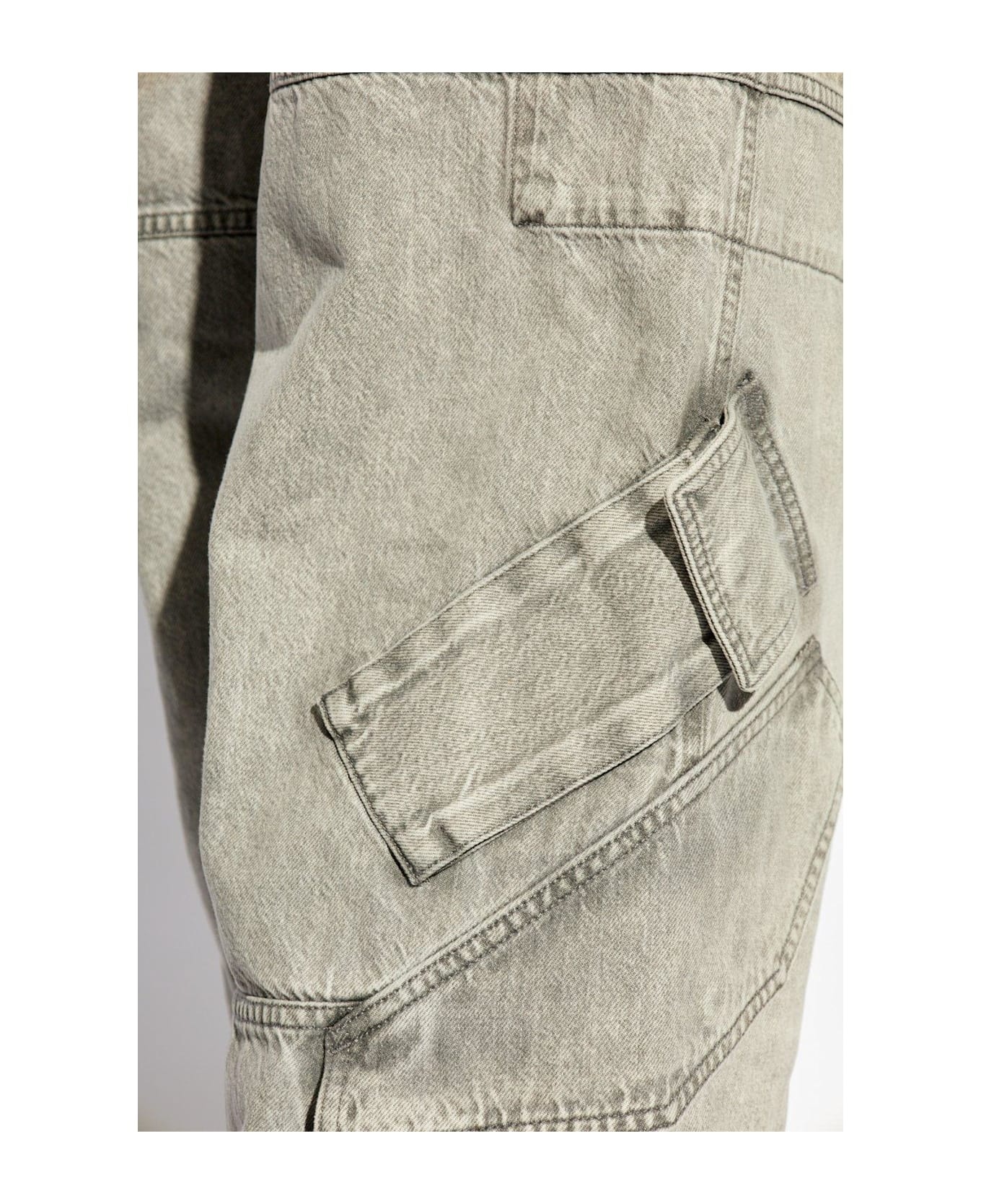 Pocket-detailed Cargo Jeans - 5