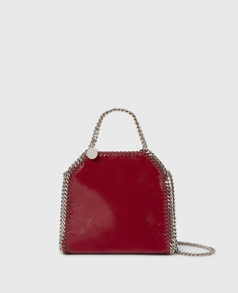 Falabella Patent Tiny Tote Bag 1