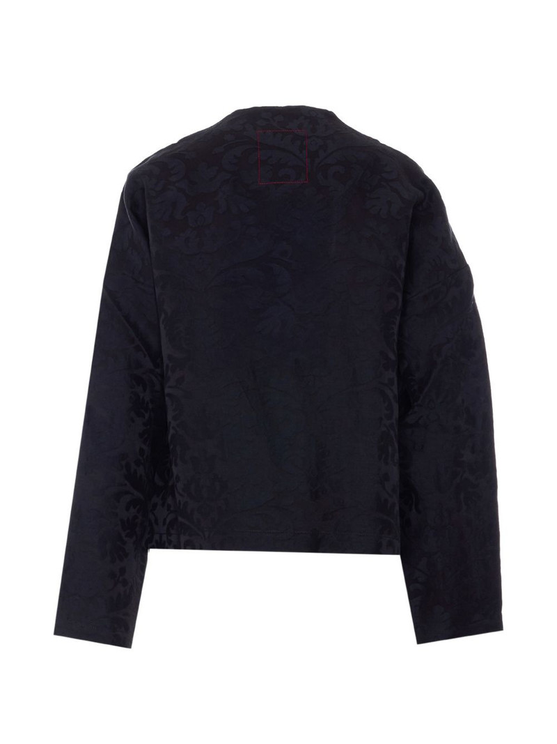 UMA WANG Klarke floral-paisley jacket outlook