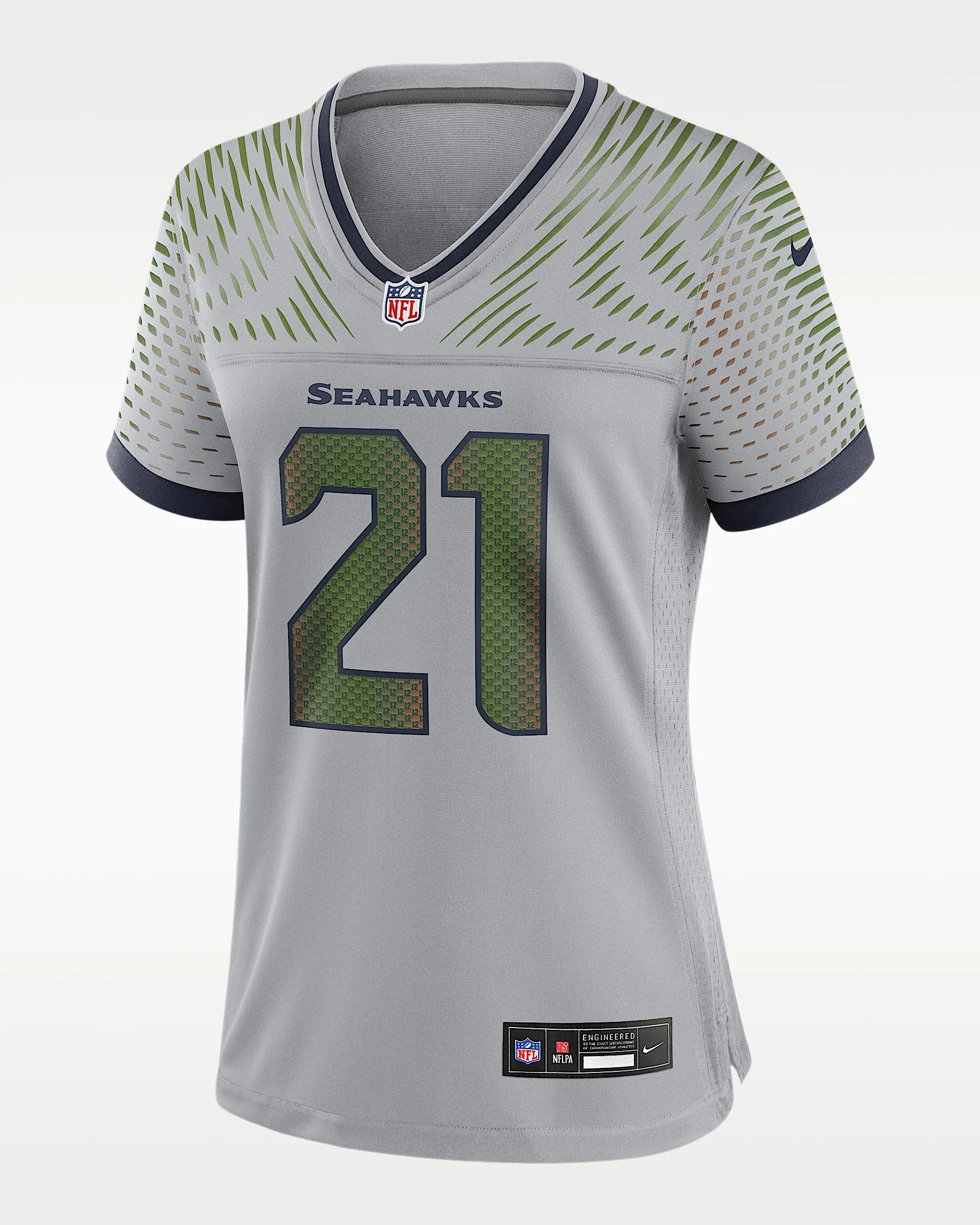 Devon Witherspoon Seattle Seahawks Rivalries Collection Women’s Nike NFL Game Jersey - 1
