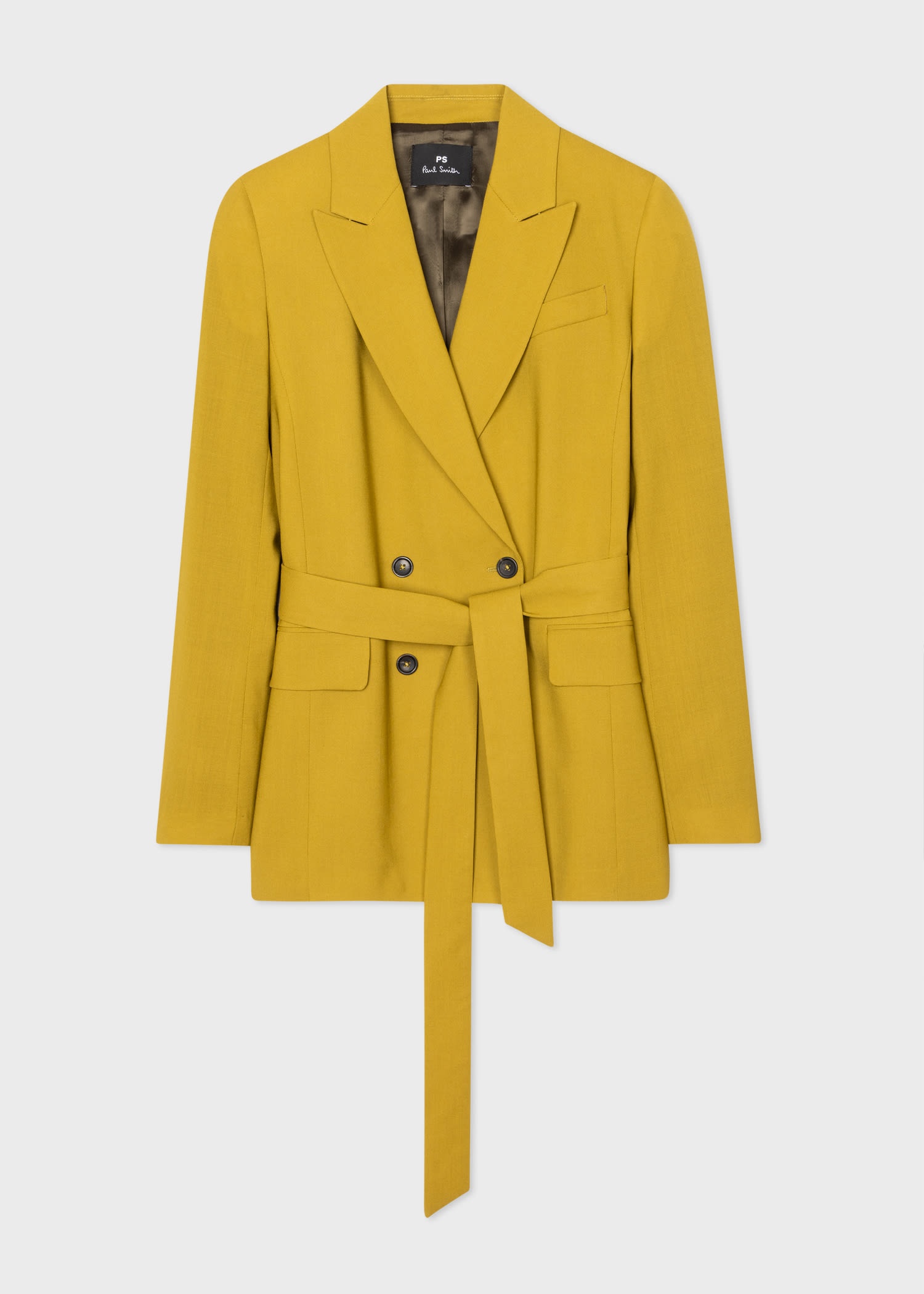 Wool Hopsack Belted Coat - Women - Ready-to-Wear