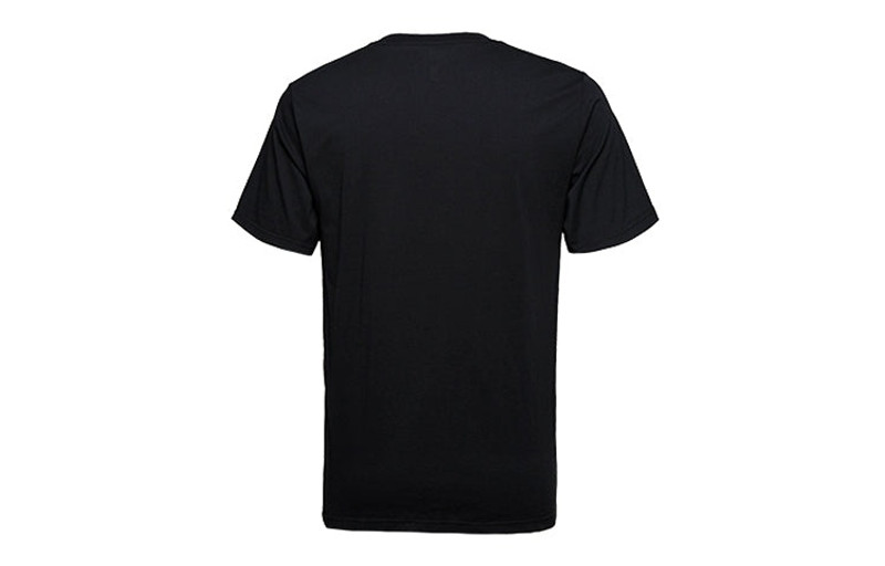 Converse Men's Converse Logo Printing Sports Short Sleeve Black 10018486-A02 outlook