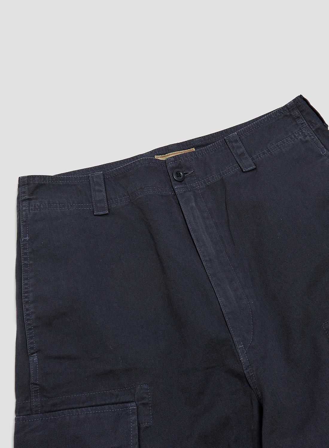 Dutch Pant Cotton Twill in Black Navy - 7