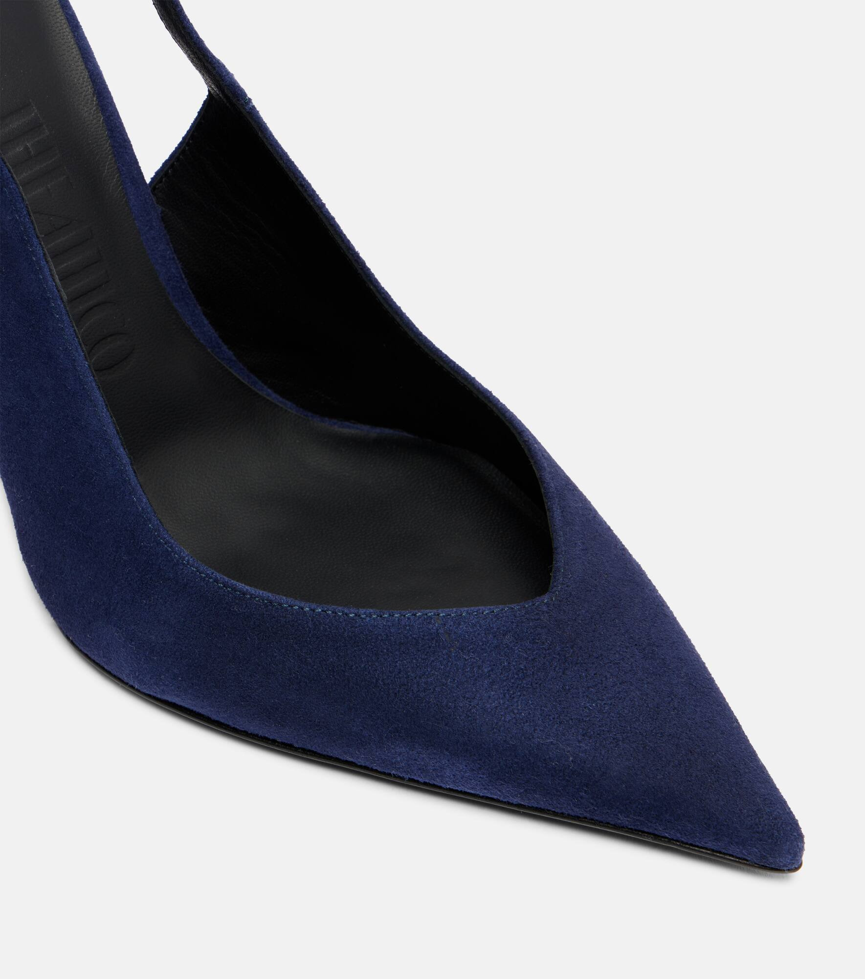Cheope 105 suede slingback pumps - 5