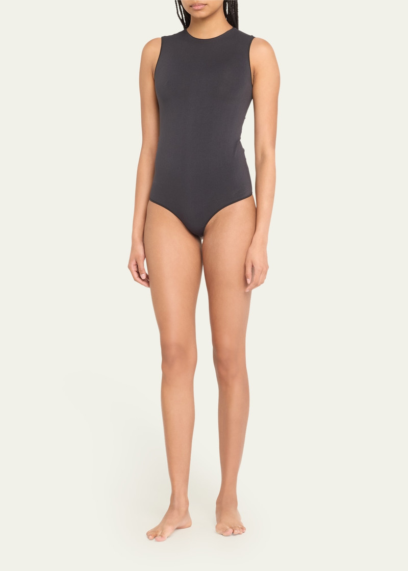 SKIMS Essential Sleeveless Crewneck Thong Bodysuit outlook