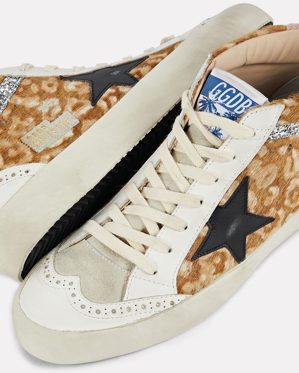 Mid Star Leopard Sneakers - 4