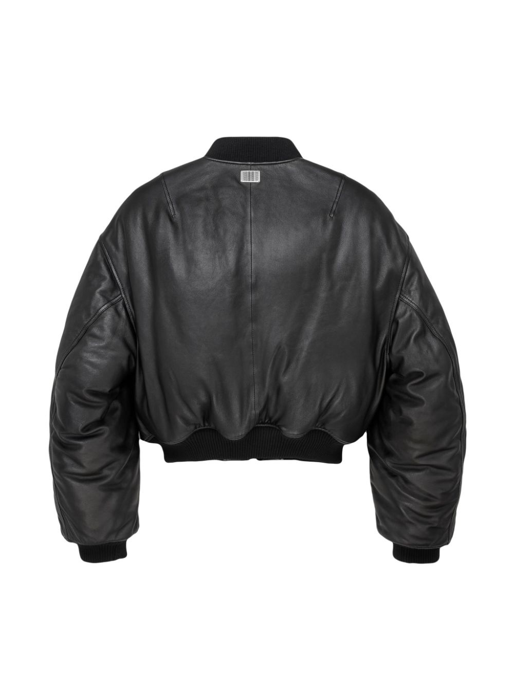 leather bomber jacket - 6