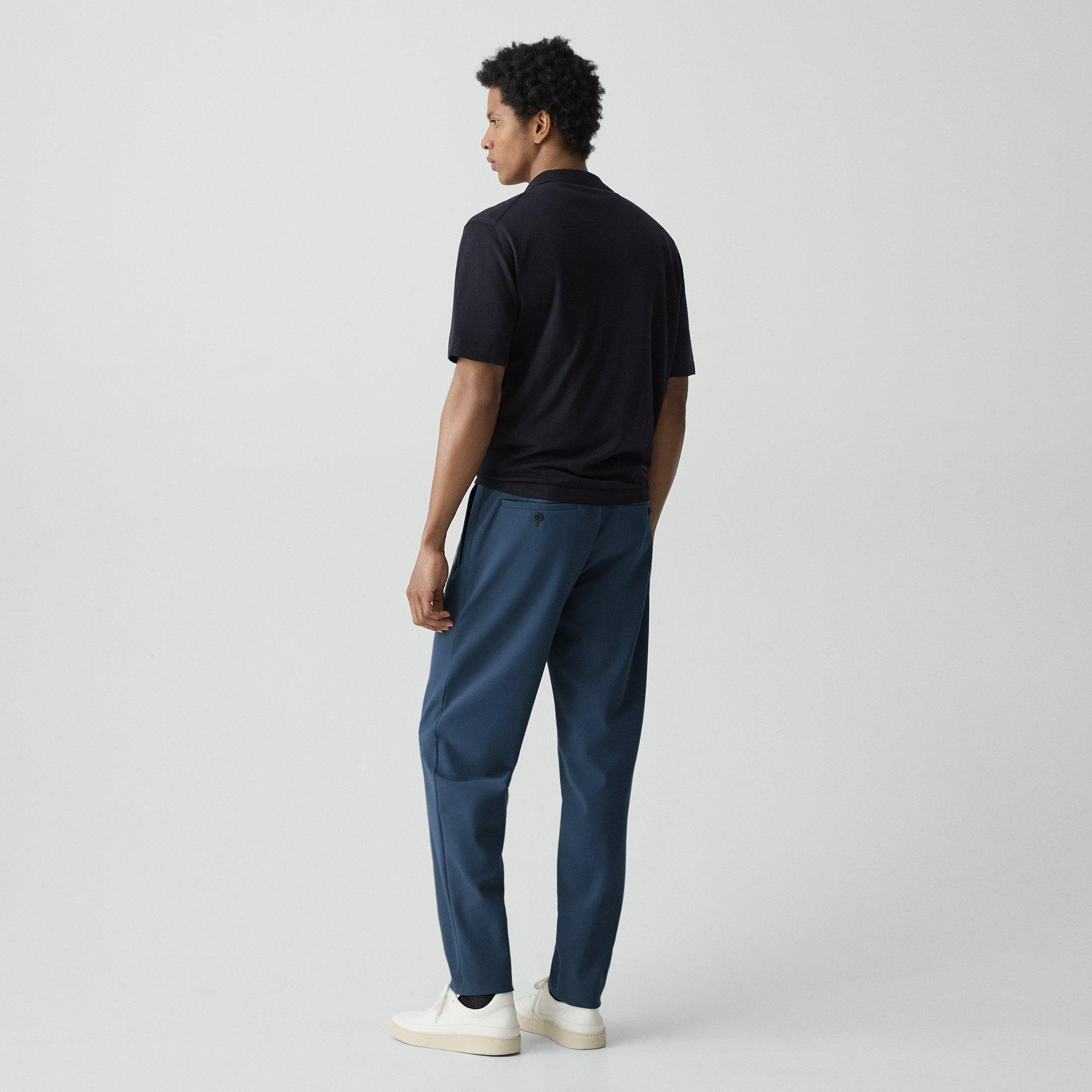 Curtis Drawstring Pant in Precision Ponte - 4