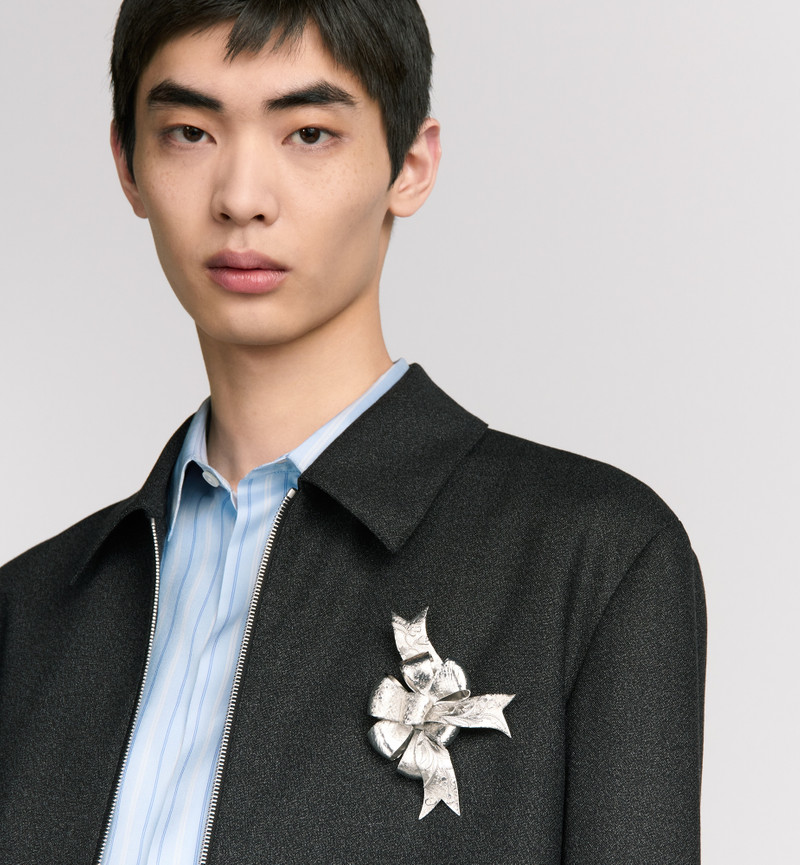 Dior CD Icon Bow Brooch outlook