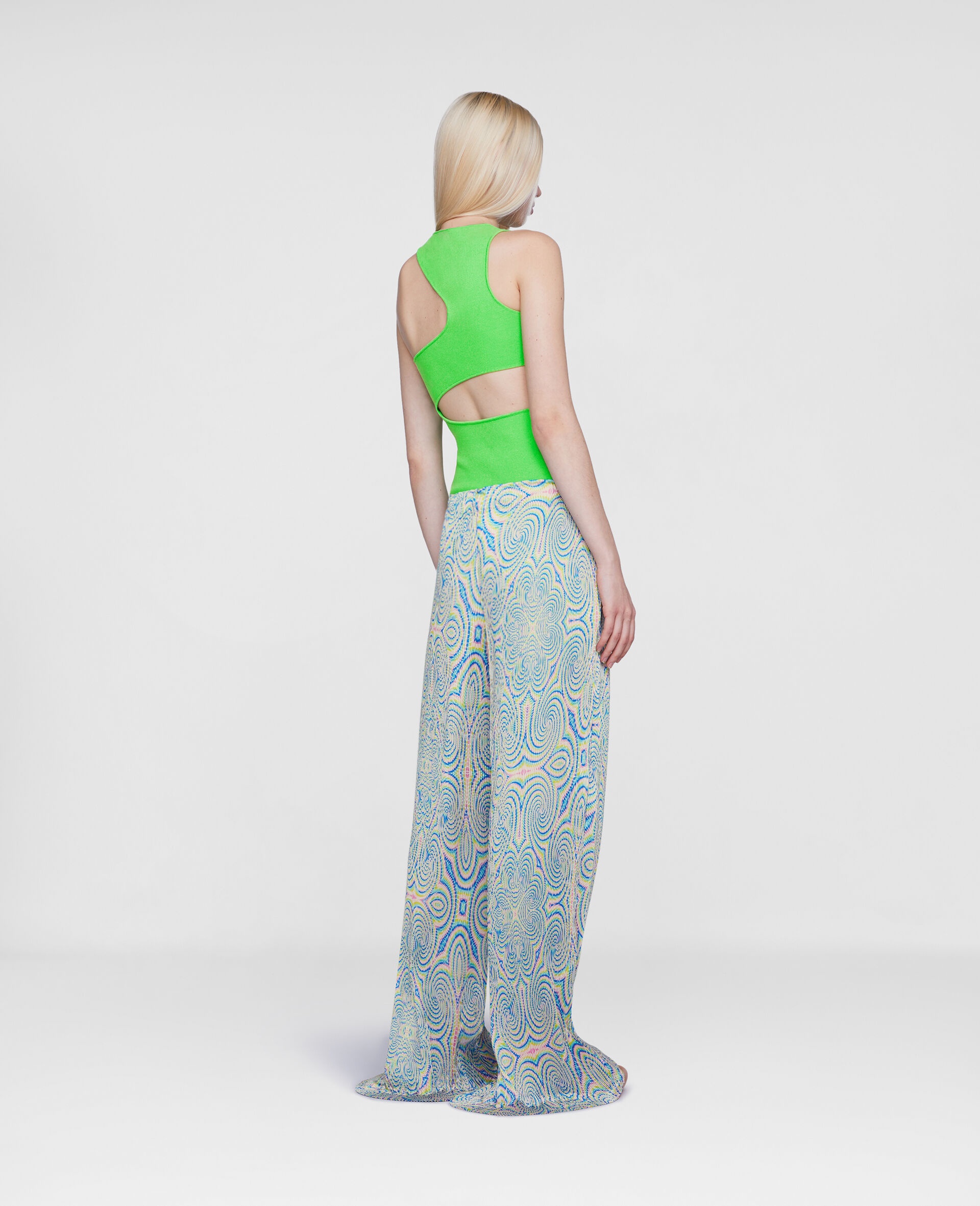 Hallucinogenic Plisse Pants - 3