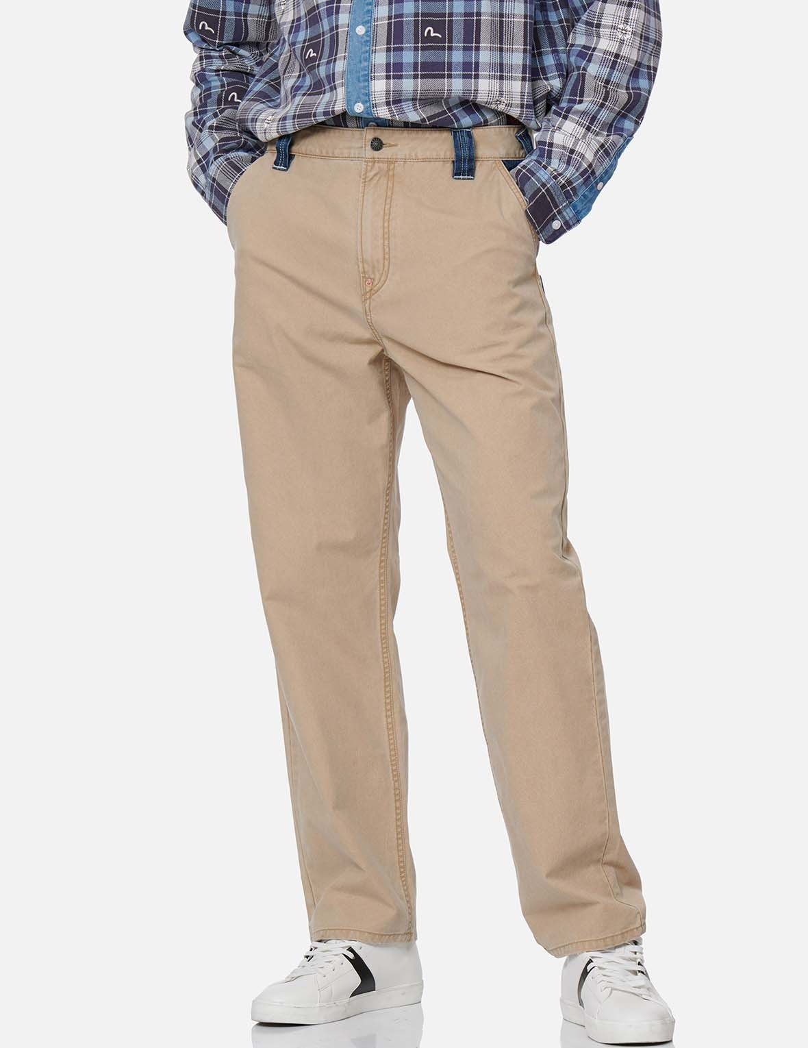 FABRIC BLOCKING WOVEN PANTS - 4