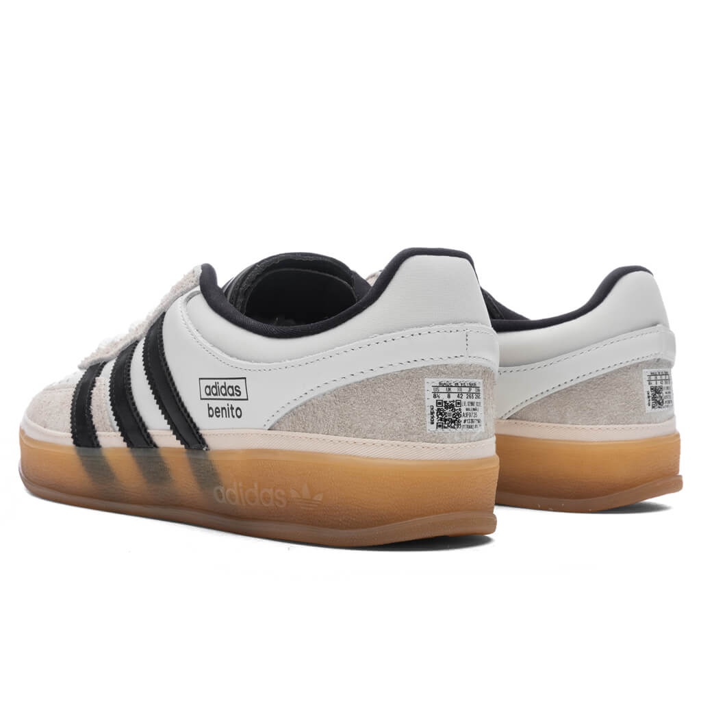 ADIDAS ORIGINALS X BAD BUNNY GAZELLE - CORE WHITE/CORE BLACK/GUM - 3