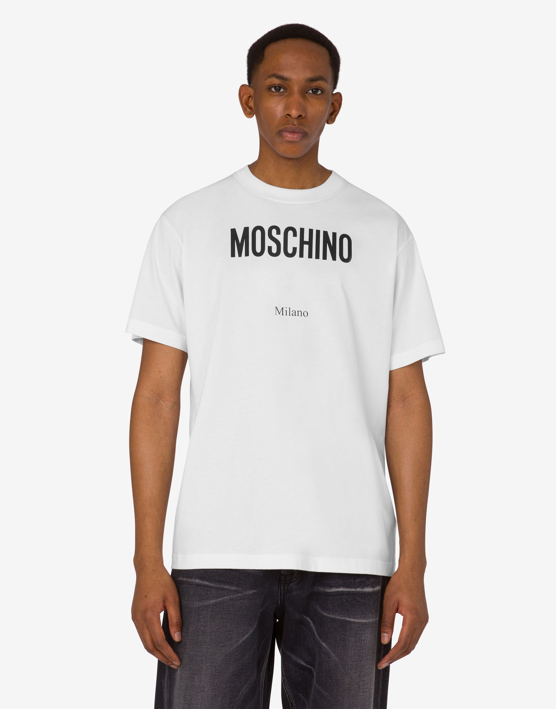 PRINTED ORGANIC COTTON JERSEY T-SHIRT - 2